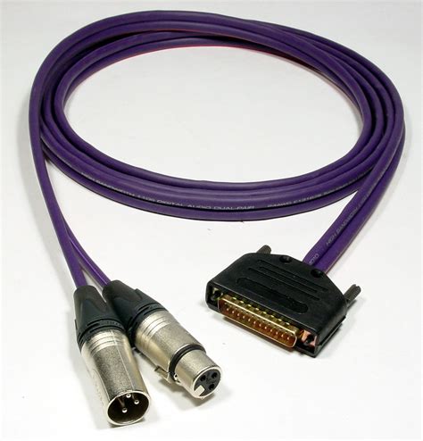 db25 xlr connectors